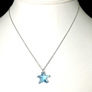 fio cristal Swarovski agua-marinha